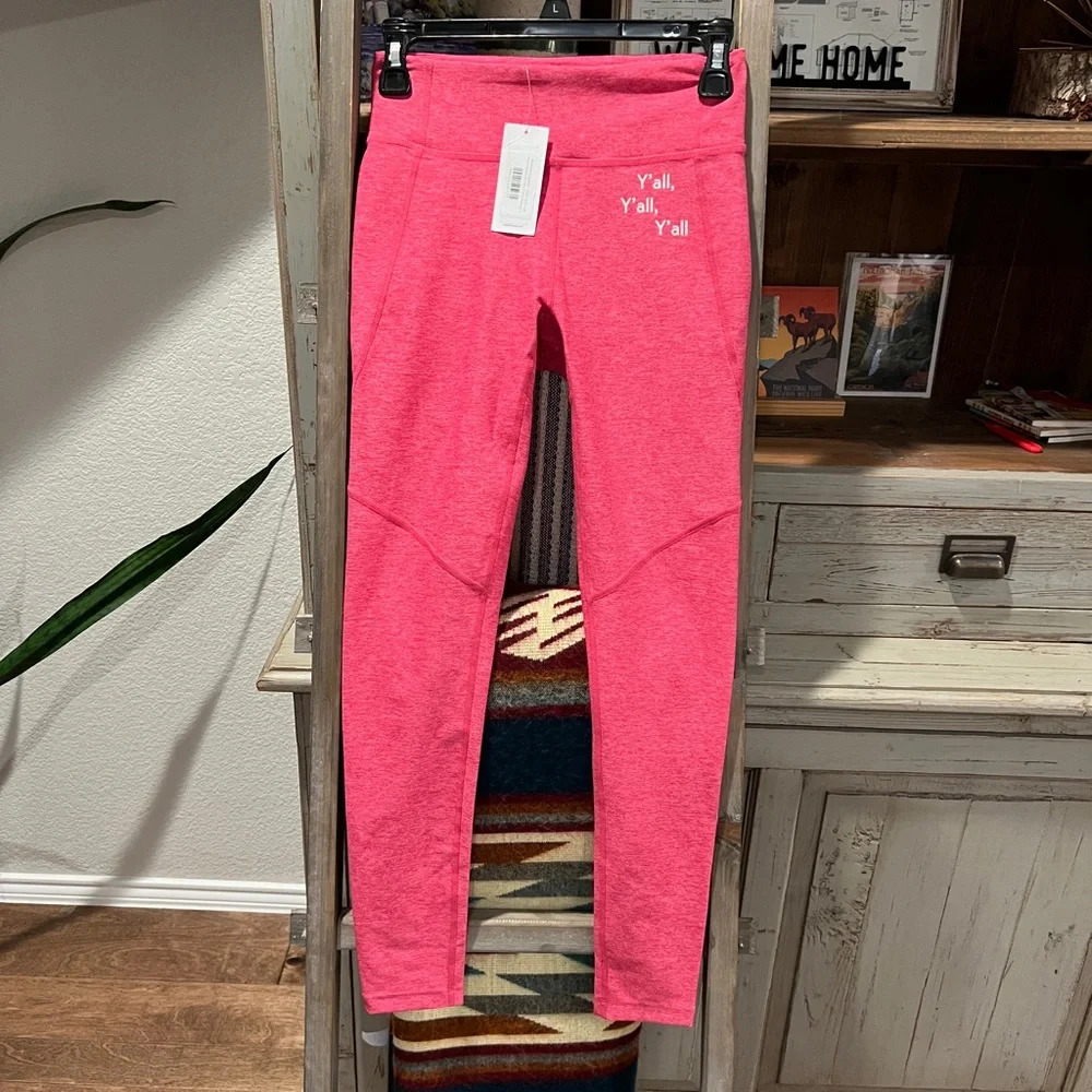 NWT Outdoor Voices women’s y’all y’all y’all warm up legging size small